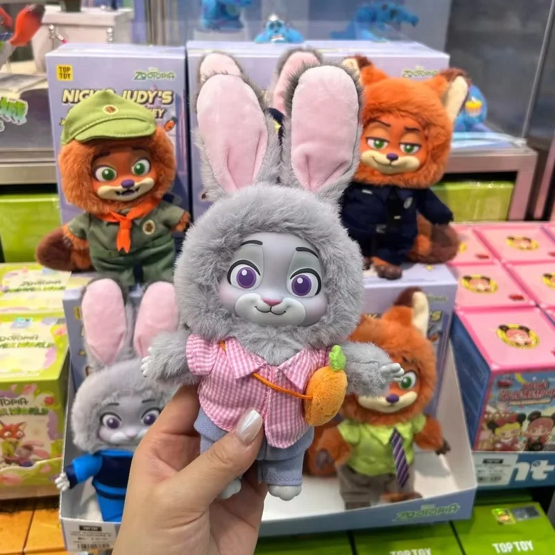 New Genuine Zootopia Vinyl Series Blind Box Mystery Box Trendy Blind Box Toy Figurine Pendant Cute Girls Bags Pendants Doll Gift