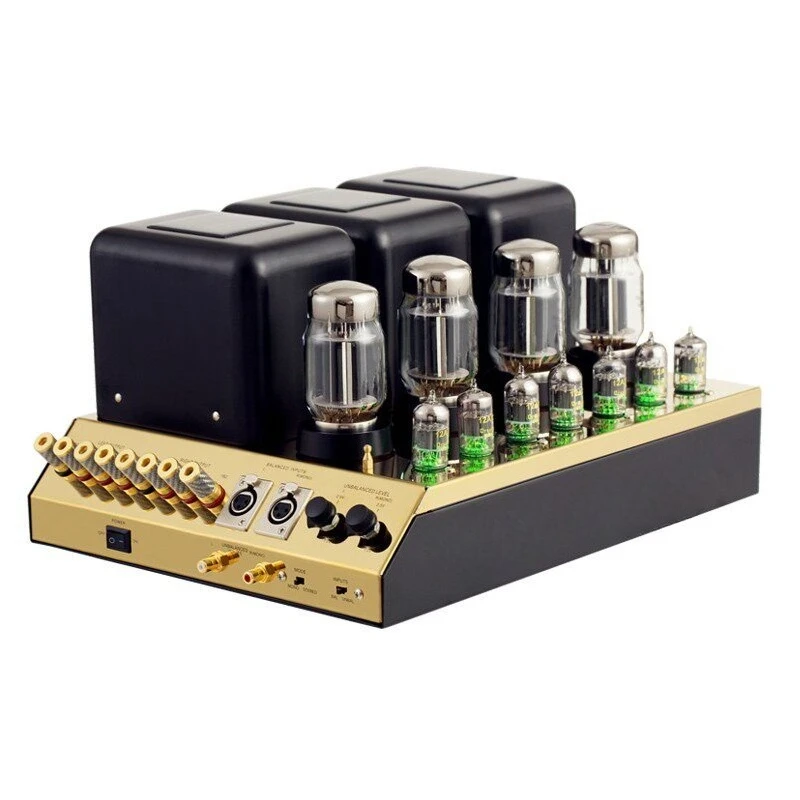 HiFi Vacuum Tube Amplifier Classic Design - 25W×2 Pure Class A Stereo Power Amp for Audiophile Systems