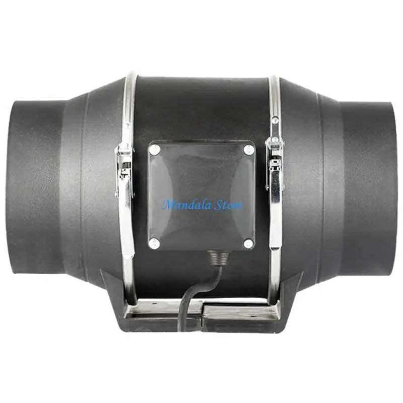 U2JC Indoor 6" Plastic Ventilator 150 Type Crossflow Fan Exhaust Blower for Home