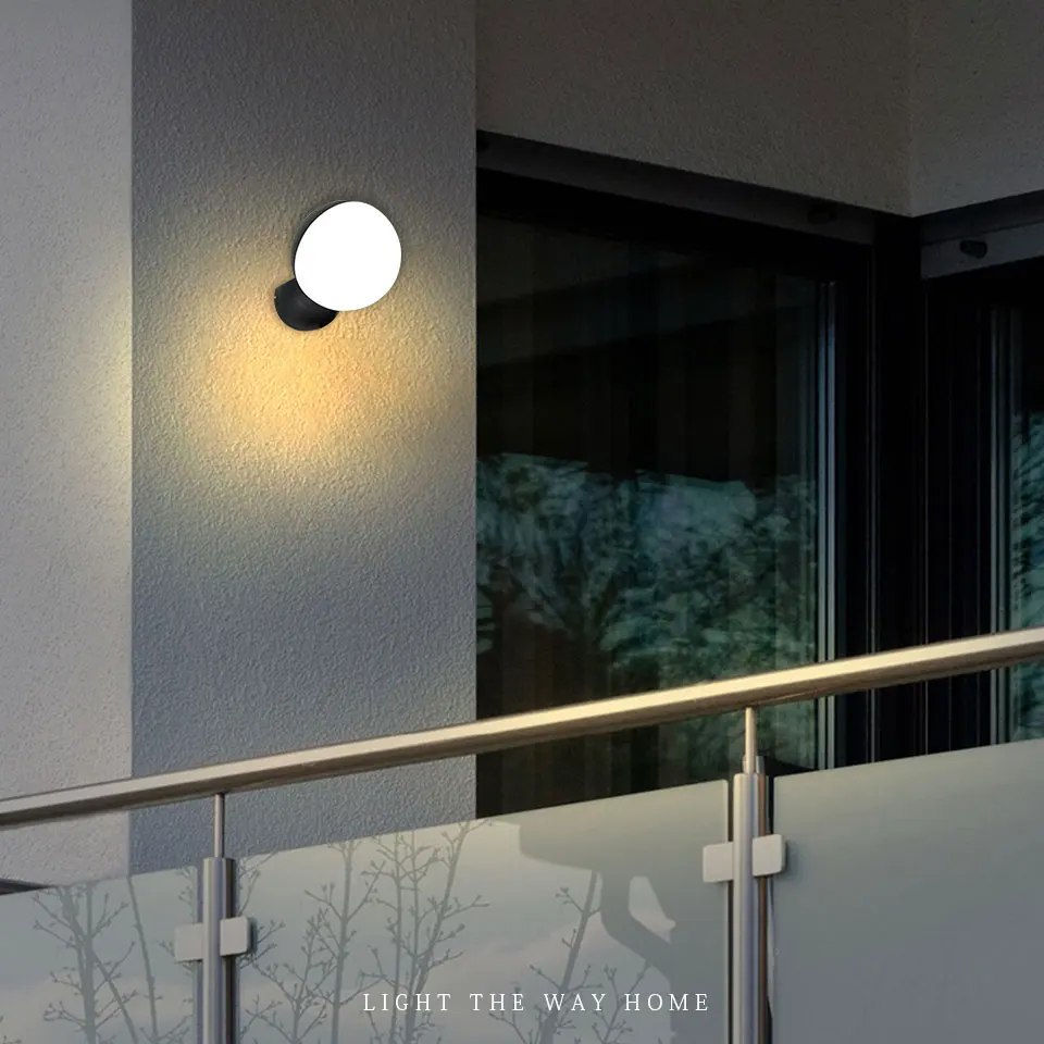 

Wall Light Aluminium Led Lights AC 85-265V Waterproof Nordic Lights Wall Panels Decoration Indoor Outdoor For Room Balcony Porch