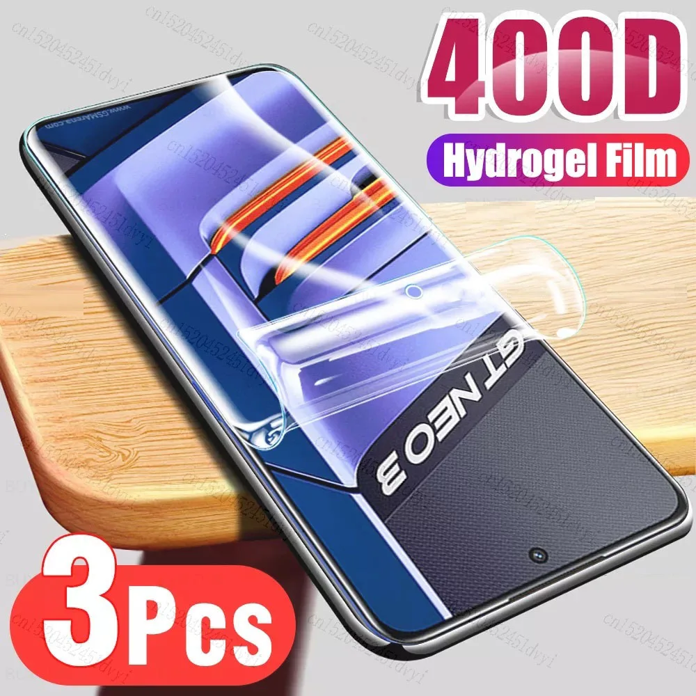 3PCS Hydrogel Film For Doogee S98 Pro S58 S59 S86 S88 Plus S95 S96 V10 V20 5G N40 N30 X93 X95 X96 Screen Protector Cover Film