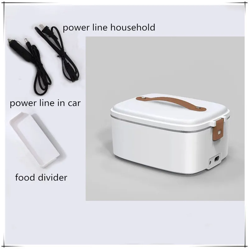 1.8l Auto Magnetron 12V 24V Multifunctionele Rijstkoker Grote Capaciteit Watervrije Verwarming Lunchbox