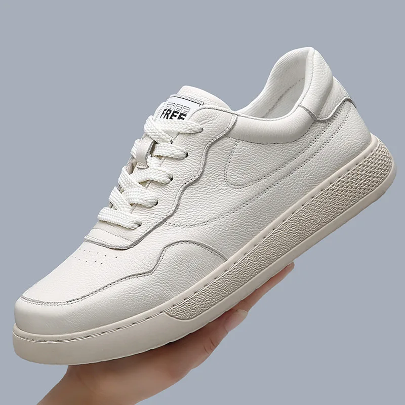 

Мужские туфли 2026: Новые весенние повседневные кожаные туфли для мужчин, удобные мужские кеды, мужская обувь