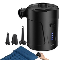 5200MAH Cordless Air Pump Type-C Rechargeable Camping Inflator Portable Electric Pump Outdoor Air Mattress Fast Inflation