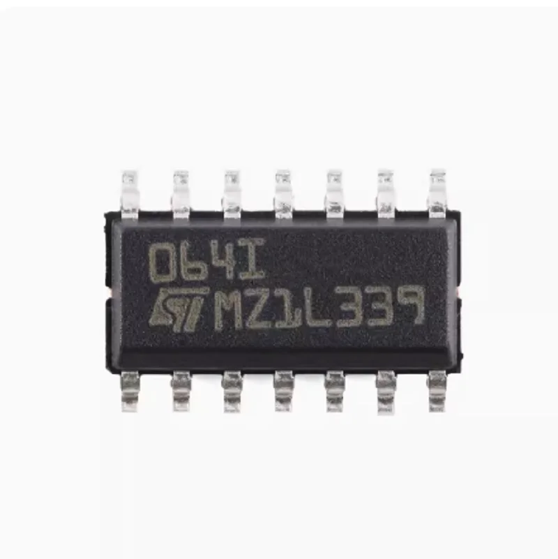 10pcs/Lot TL064IDT SOP-14 MARKING;064I Operational Amplifiers - Op Amps Low input current (200pA)