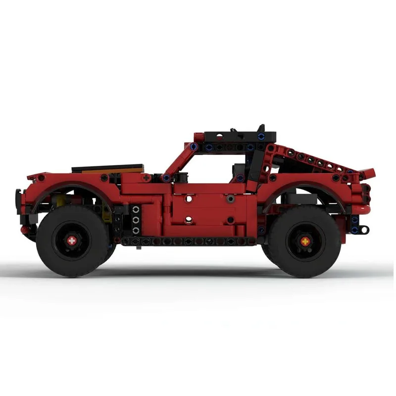 

MOC-235334 New Sports Red Supercar Building Block Model 819 Parts MOC Creative Toys for Boys Children Birthday Christmas Gift