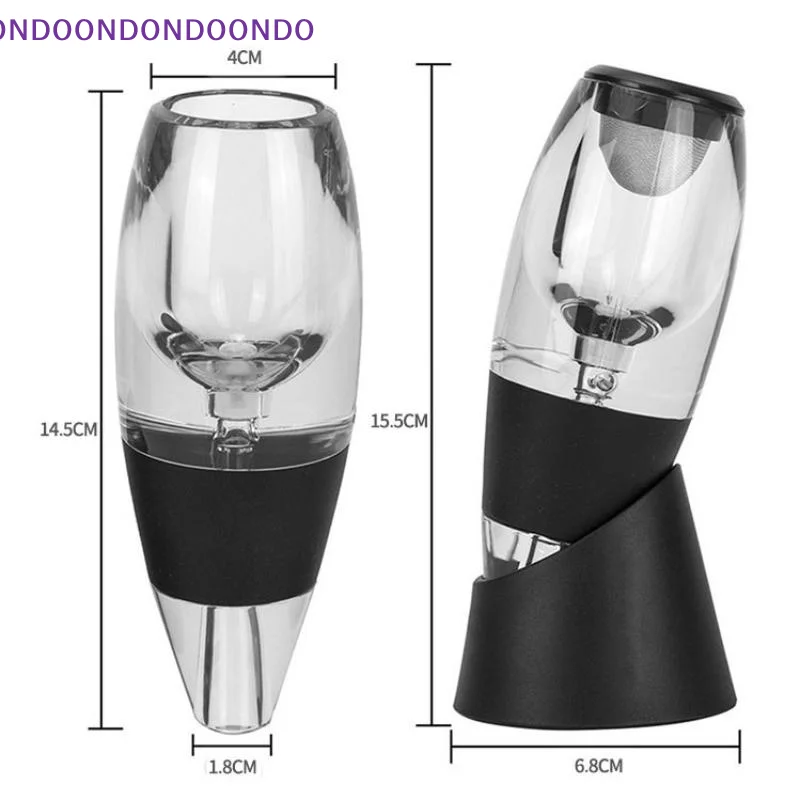 

Wine Aerator 1 Set Red Wine Whisky Dispenser Quick Pourer Decanter Fast Sobering For Home Parties Portable Barware Use