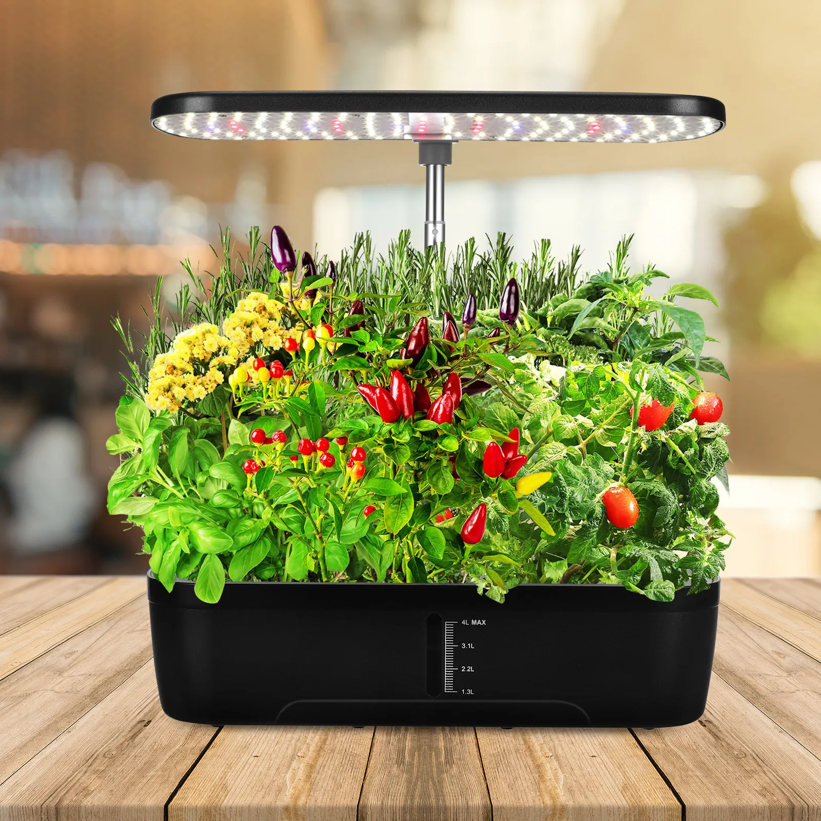 

1 Set Intelligent Planter Hydroponic Growing System Kit Indoor Garden Automatic Fertilization Temperature Control
