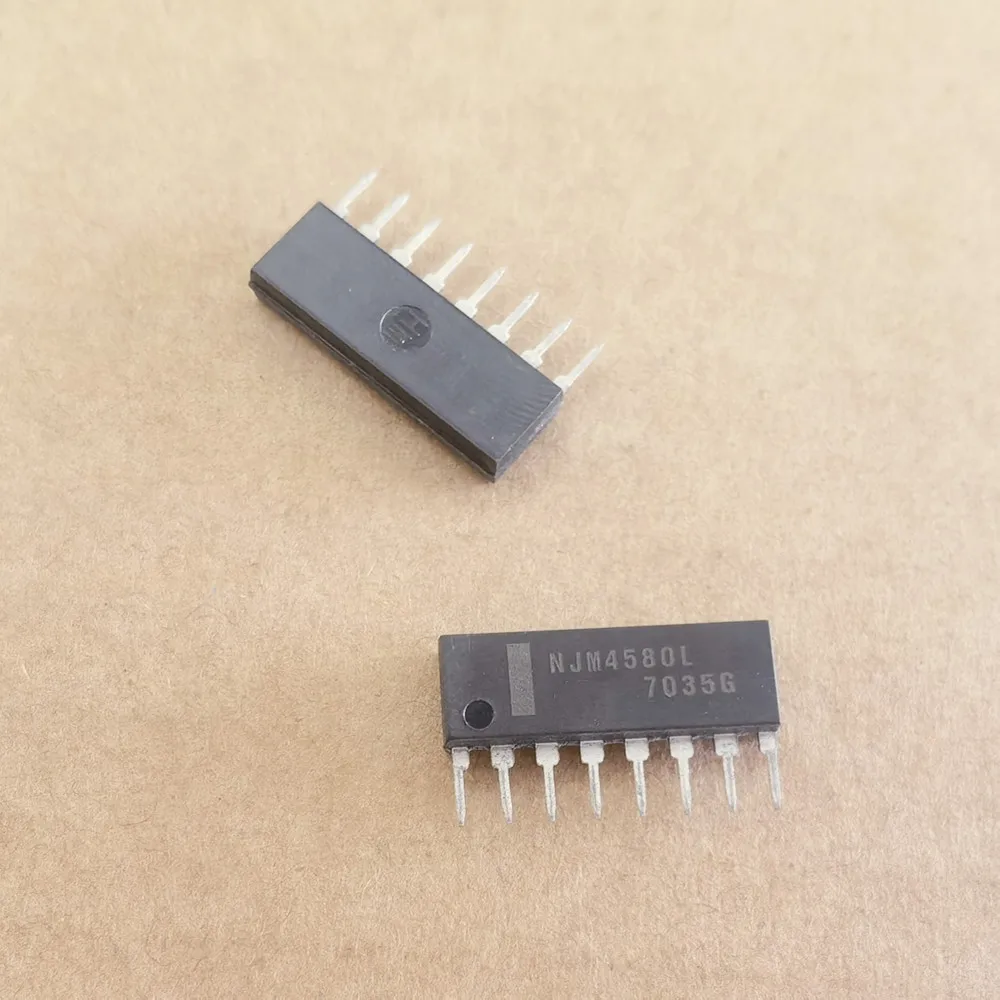 

Hot spot NJM4580L SIP-8 Dual Operational Amplifier Noise Free Audio Amplifier Power Accessories