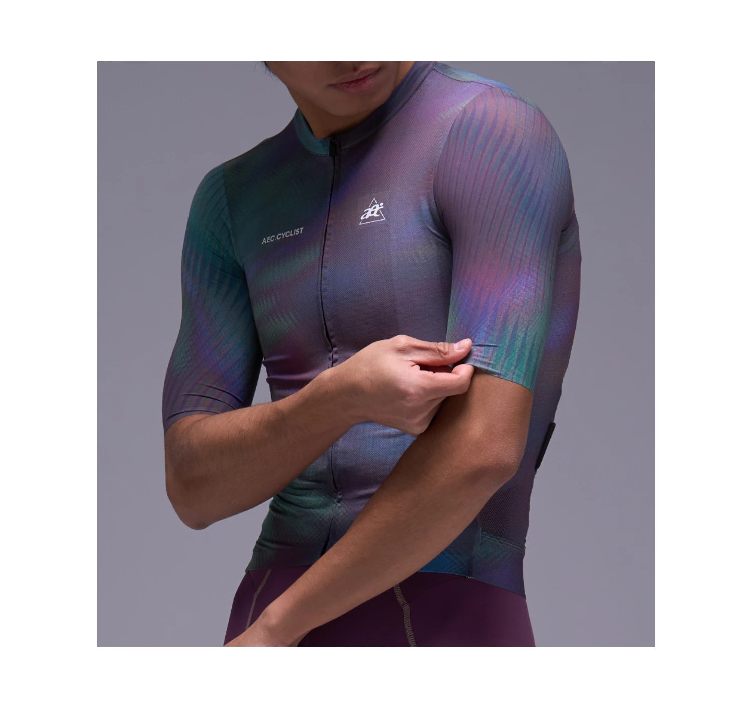 AEC YAOYING Serie Herren-Radtrikot Damen Slim Pro Bike Tops 2026 Sommer Kurzarm Fahrrad-Shirts Schnelltrocknend – Detail 6