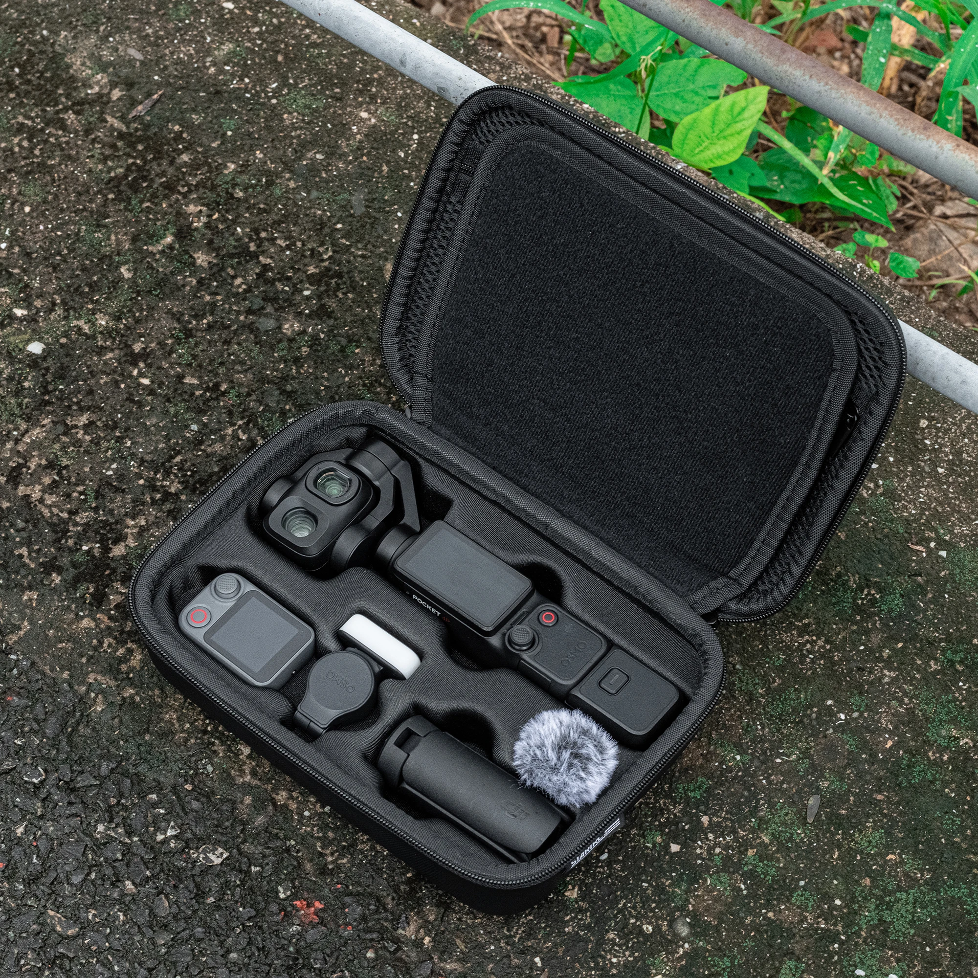 �y�Z�[�����z�|�P�b�g 4P �L�������O�P�[�X DJI Osmo Pocket 4 Pro Creator Combo �A�N�Z�T���[�p �|�[�^�u�� PU �ی�V�����_�[�g���x���o�b�O