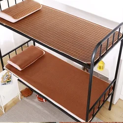WASART Summer cool bamboo rattan mattress 135x200 cold sleeping mat single double folding cooling Ice sheet bed protection pad