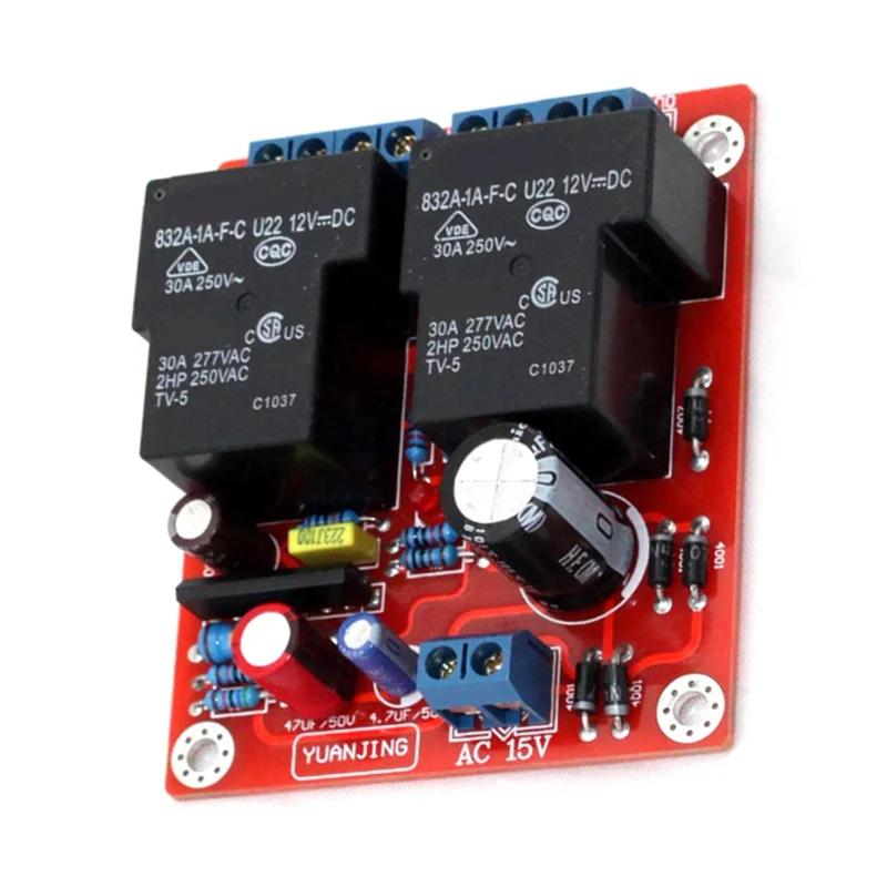 M18K-YJ0012-30A Sound Card For Bluetooth Speaker Protection Board Power Amplifier Delay Soft Start For Home Theater
