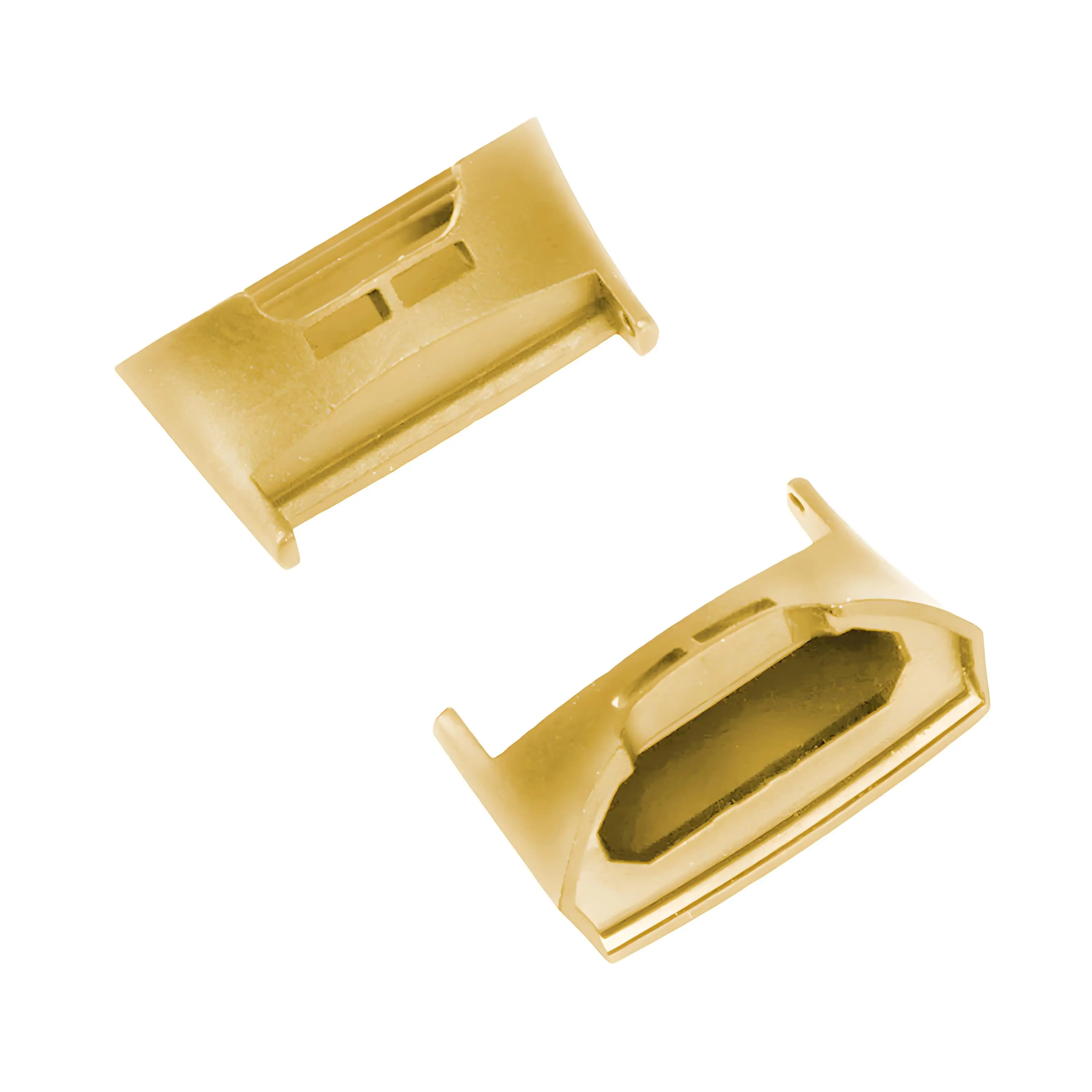 1 Pair of Stainless Steel Strap Connectors Suitable for Fitbit Charge3/Charge4 Strap Buckle Watch Accessories