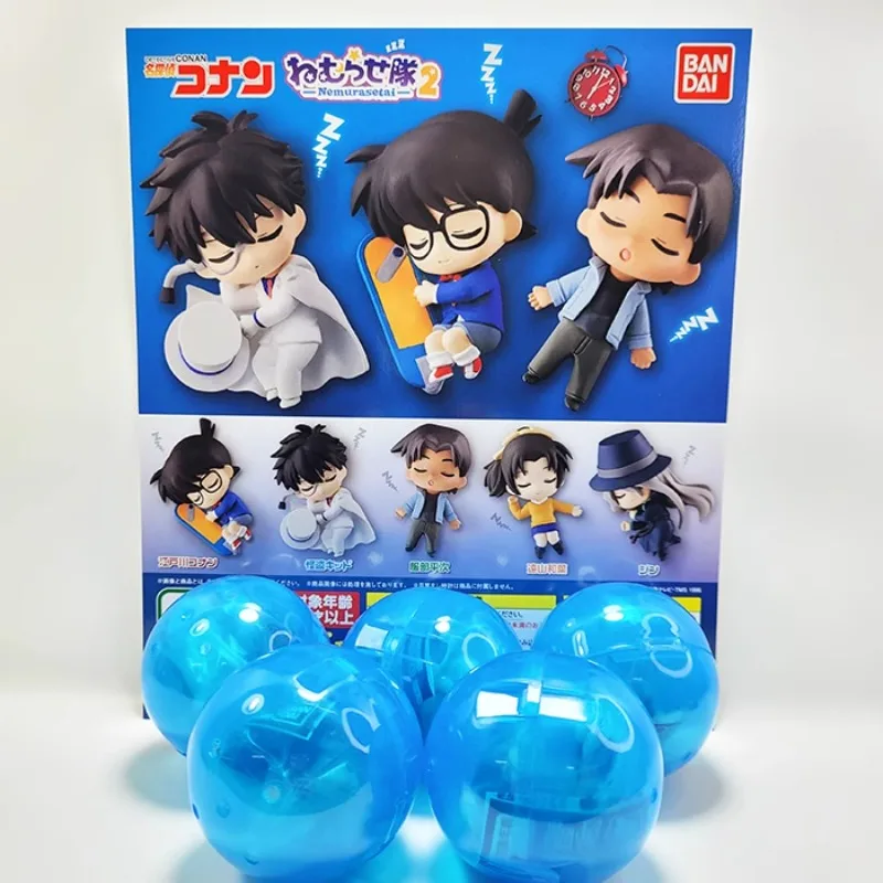 Bandai Genuine Detective Conan Healing Sleeping and Sitting Positions 2nd Movable Human Figure Collection Holiday Gift