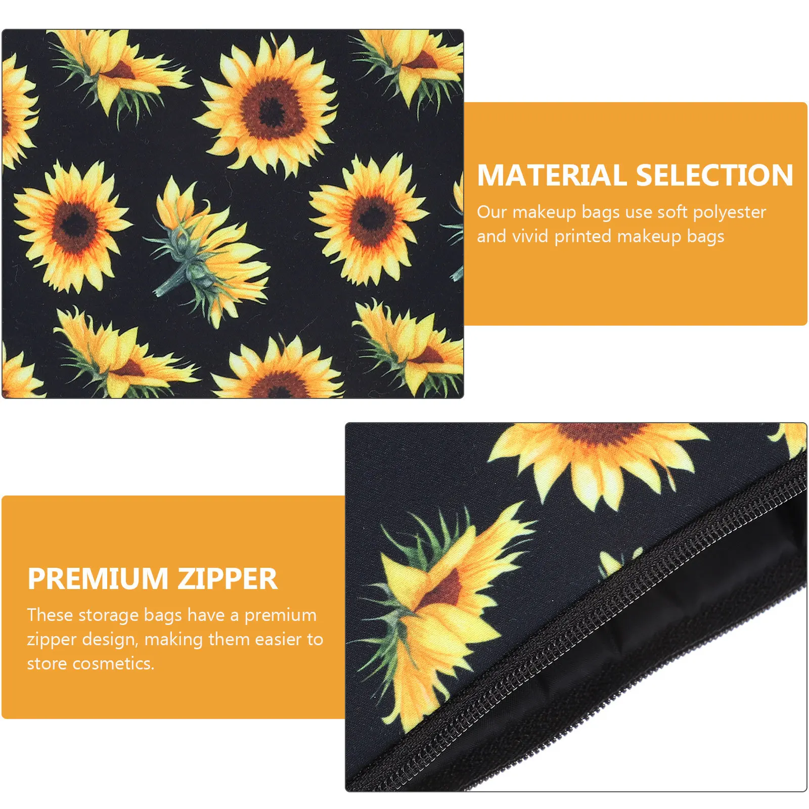 

Stylish Toiletry Bags with Premium Zipper Lightweight Carry Case for Outdoor Use Simple Makeup Storage Solution