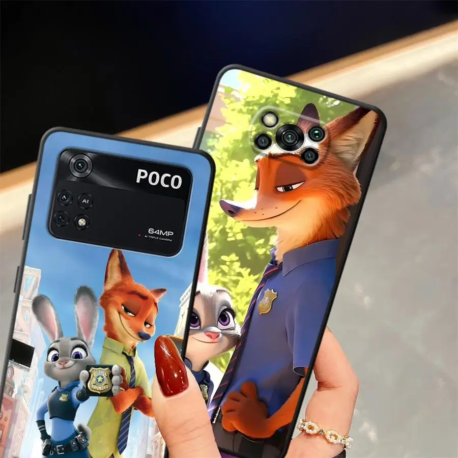 ديزني جودي نيك حافظة لهاتف شاومي بوكو C65 F3 F4 F5 M3 M4 Pro C51 C50 X3 X4 X5 M5 غطاء خلفي ناعم #3