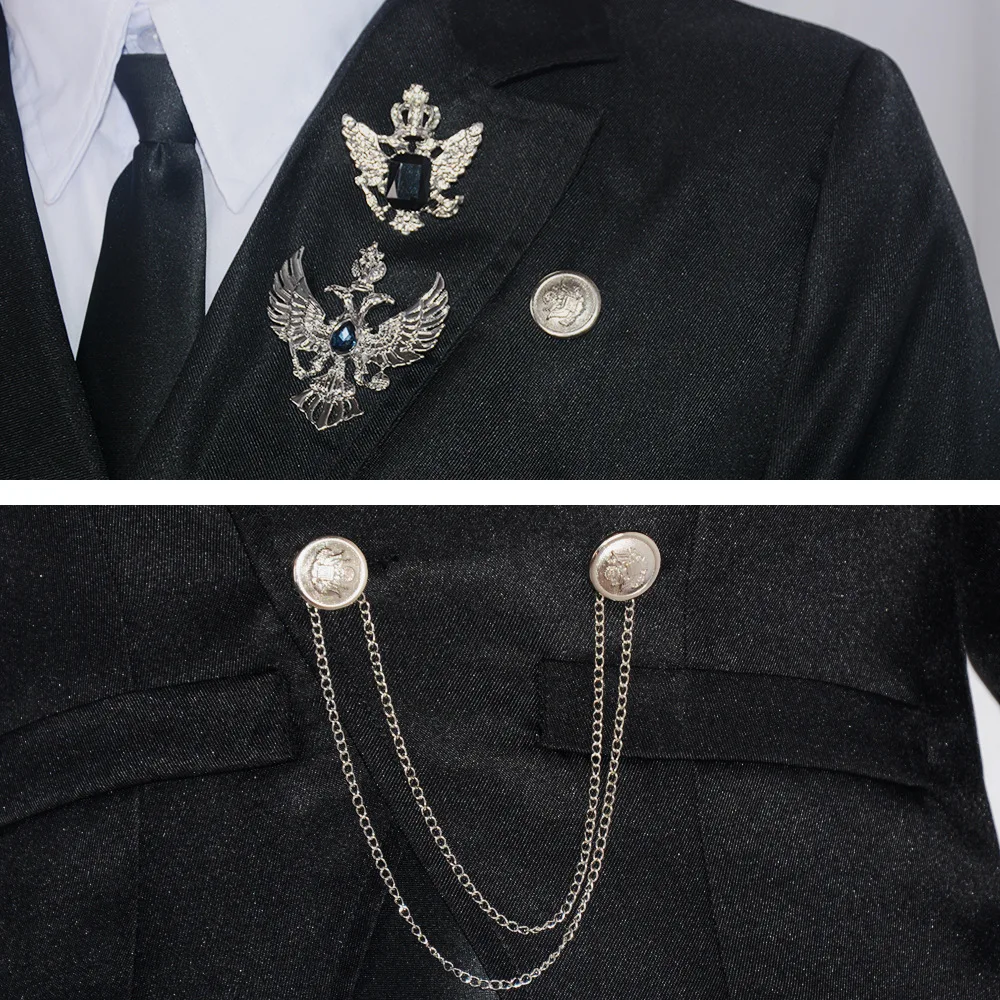 A Collection Of Cosplays Of Charles Phantomhive Alois Trancy And Sebastian From "Black Butler" view 4