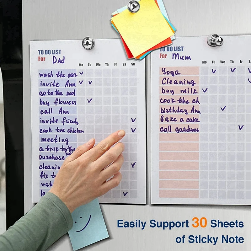 Магниты на холодильник для белых досок, 30 нажимных магнитов для холодильников, мощные неодимовые магниты на холодильник для офиса