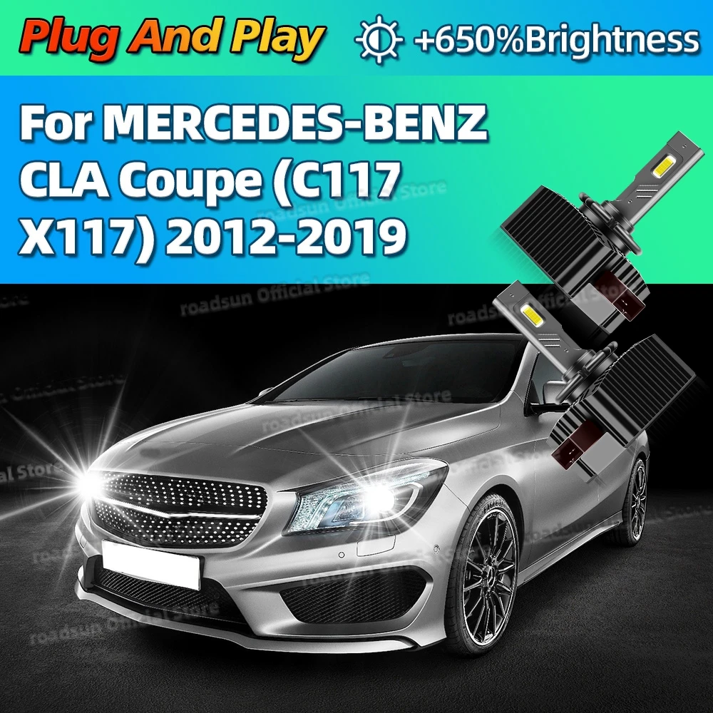 

6000K Фара D3S Canbus Лампы Led Супер Яркие Для MERCEDES-BENZ CLA Coupe C117 X117 2012 2013 2014 2015 2016 2017 18 2019
