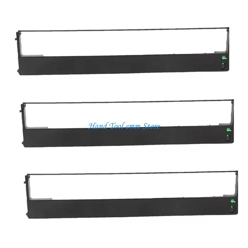 H37F Replacement Printer Ribbon Holder with Integrated Black ABS Housing, Prewound Ribbon and Installation Without Any