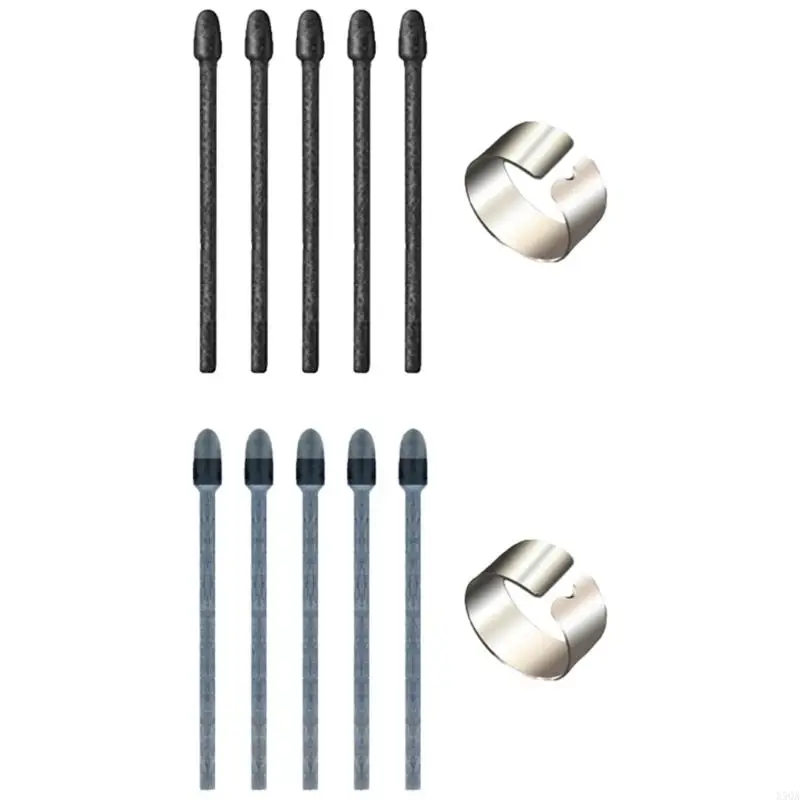 

2025 New Pack Of 5 Soft Felt Tip Ensuring Fluid Motion for One DTC141 134 121 Graphics Tablets