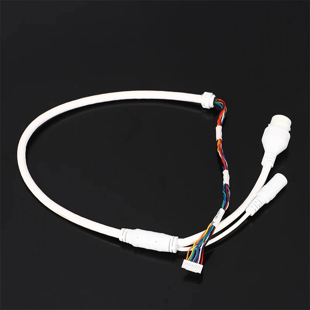 A92Z Ethernet Lan Cable 2Pcs Poe RJ45 10 Pin 10 Core Network For Hikvision Ip Camera 2Pc
