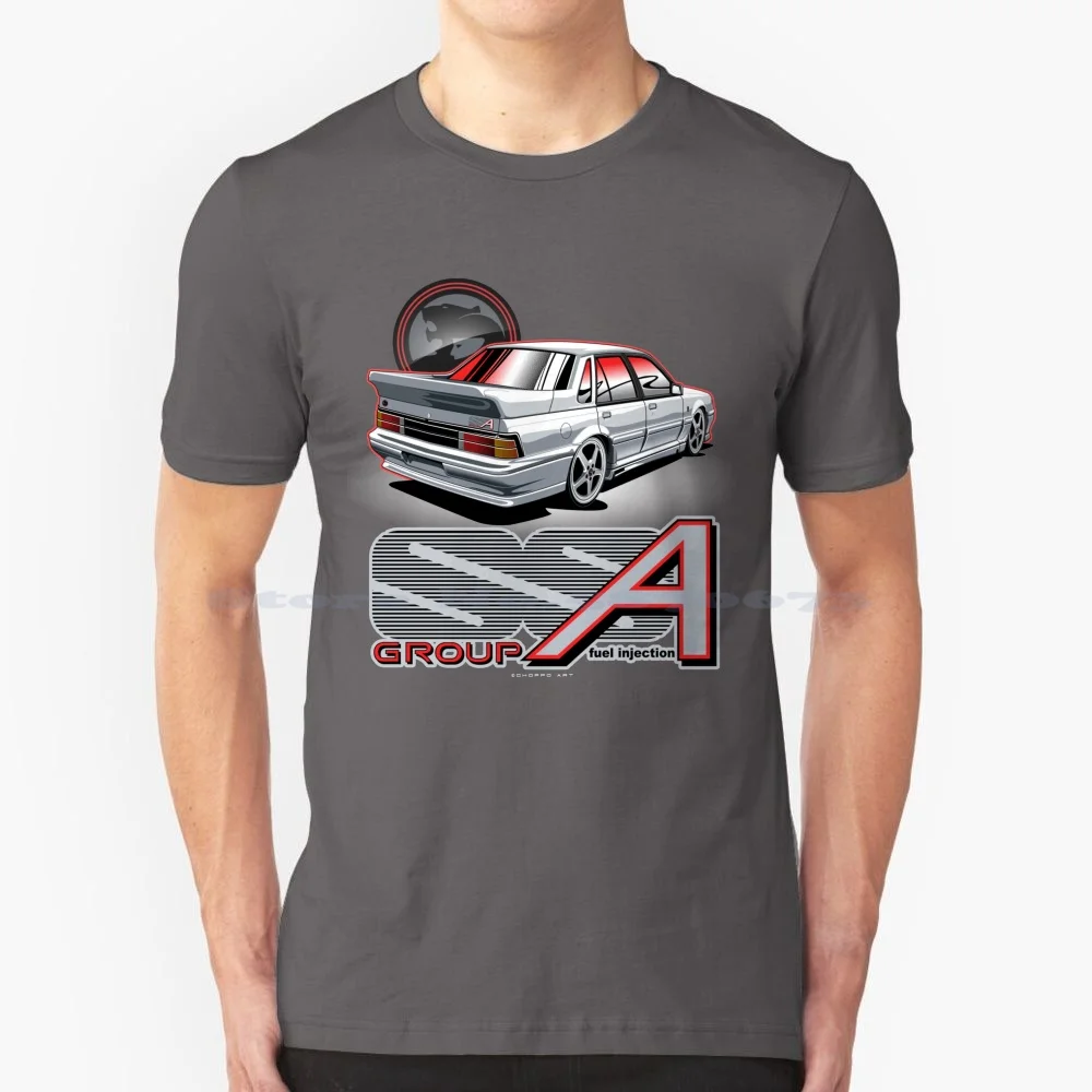 Vl Walkinshaw T Shirt 100% Cotton Tee Vl Commodore Ss Group A Calais Bt1 Mopar Chrysler Plymouth Slant Six Valiant Hardtop 440