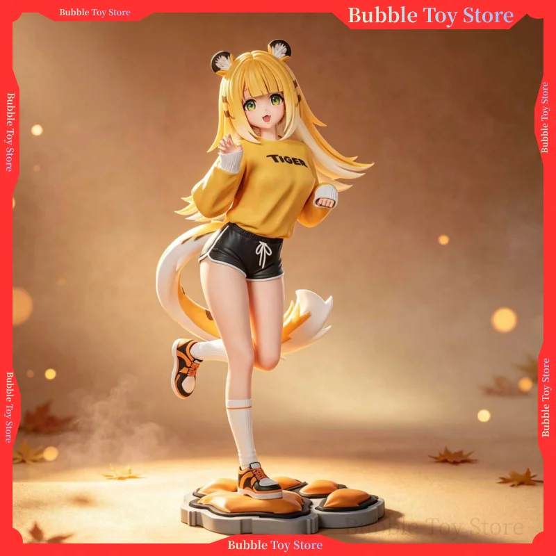 Auf Lager Zenless Zone Zero Ju Fufu Jufu Hochwertiges Anime-Spiel-Modell 19cm Stehende Position Kätzchen Sexy Maid PVC-Spielzeug Geschenk