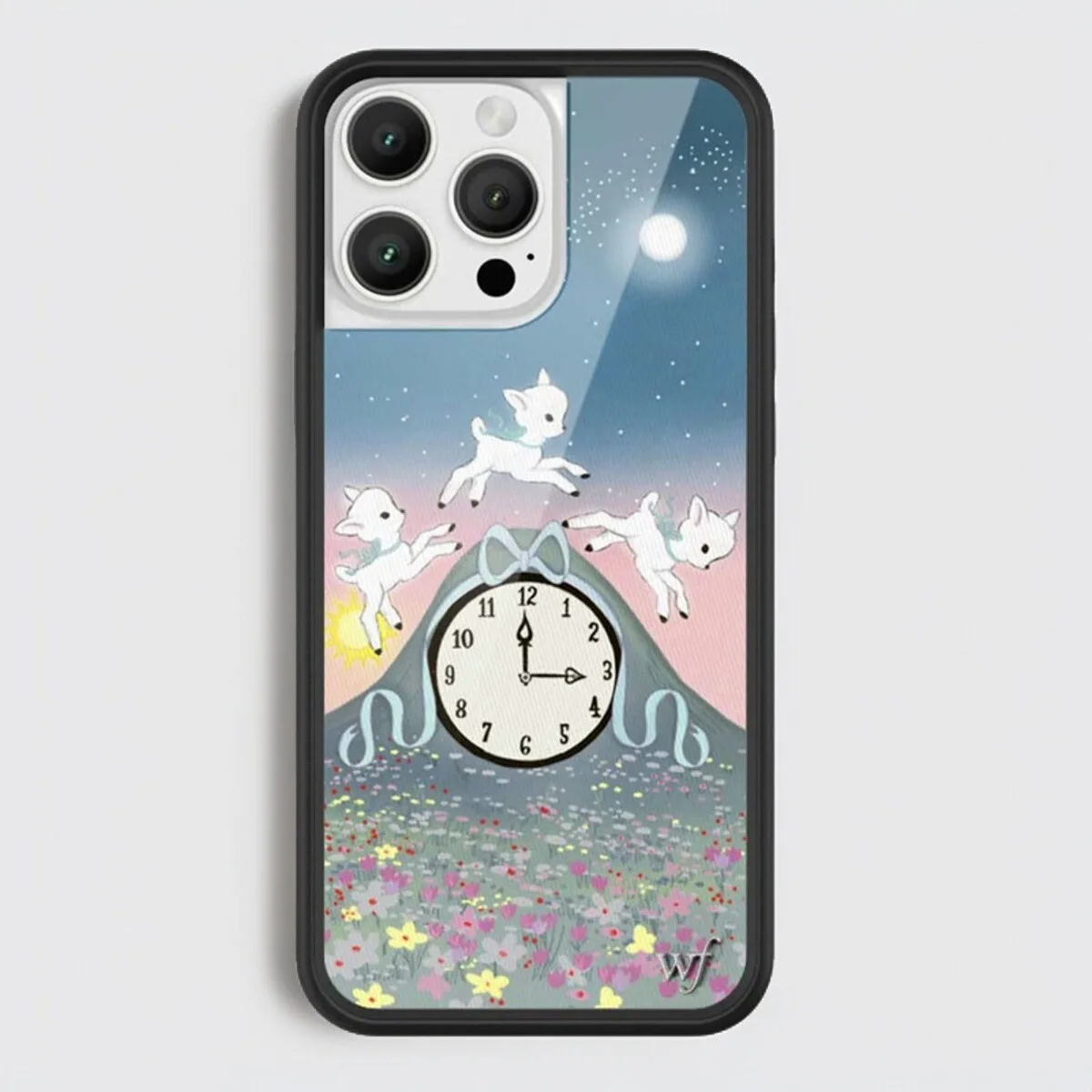 Etui na telefon Wildflower 3D Ins Butterfly do iPhone 16 15 14 13 12 Pro Max Plus 16pro 15pro WF Cute Cartoon Cover Funda case 16 15 — zdjęcie produktu 2