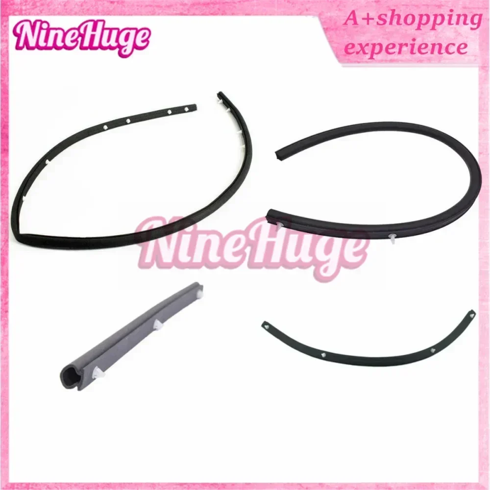 

Hood Rubber Seal Bonnet Rubber Weather Strip Car Body Rubber MR437091 MR437095 for Mitsubishi Montero Shogun V73W V77 W V75W