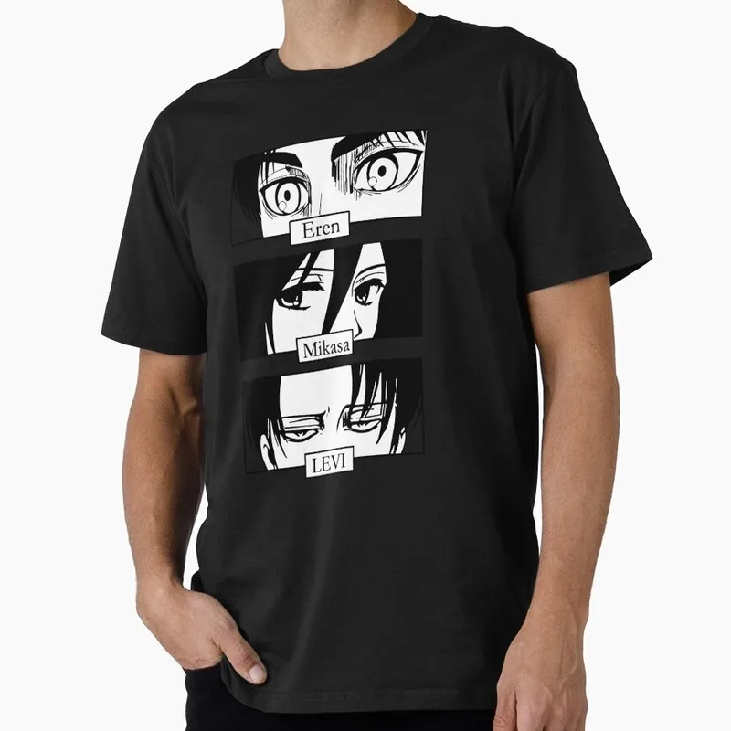 Attack heroes 1205 Attack on Titan Anime Gift T shirt Short Sleeve Tee Shingeki no kyojin Print Graphic Clothes US size tops