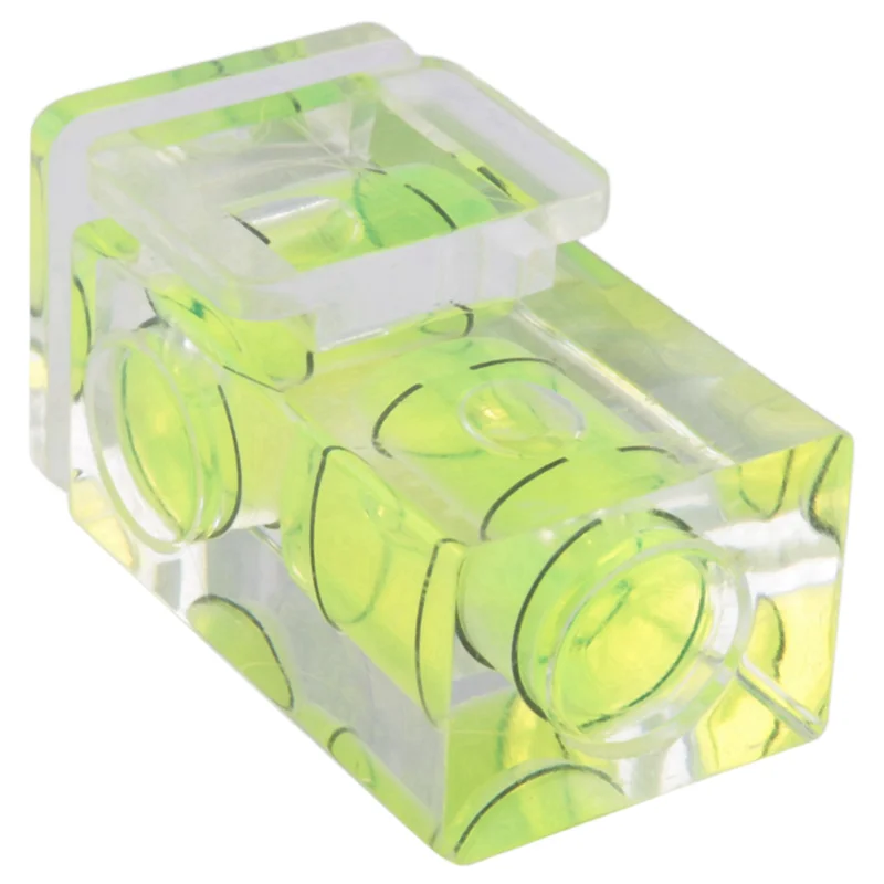 SQPP-20 Pack Hot Shoe Level,Hot Shoe Bubble Level Camera Hot Shoe Cover 2 Axis Bubble Spirit Level For DSLR Film Camera Canon