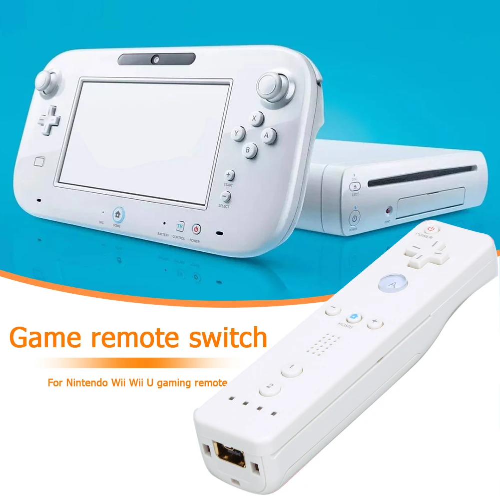 Wireless Gamepad สำหรับเกม Nintendo Wii รีโมทคอนโทรล Built-In Motion Plus จอยสติ๊ก Joypad สำหรับ Nintendo WII/สำหรับ WII U