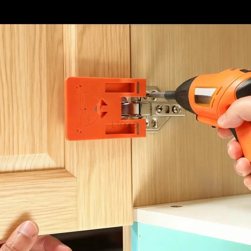 Magnetic Cabinet Door Hinge Locator Auxiliary Fixing Shim Gap Control Piece for Wardrobe Base Cabinet Installation Accessories