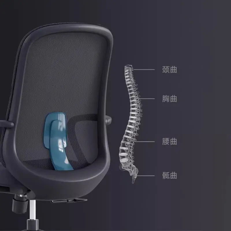 Ergonomic Office Chair Adjustable Height Swivel Computer Desk Chair Lumbar Support Mesh Back Task Employees Staff Home Office