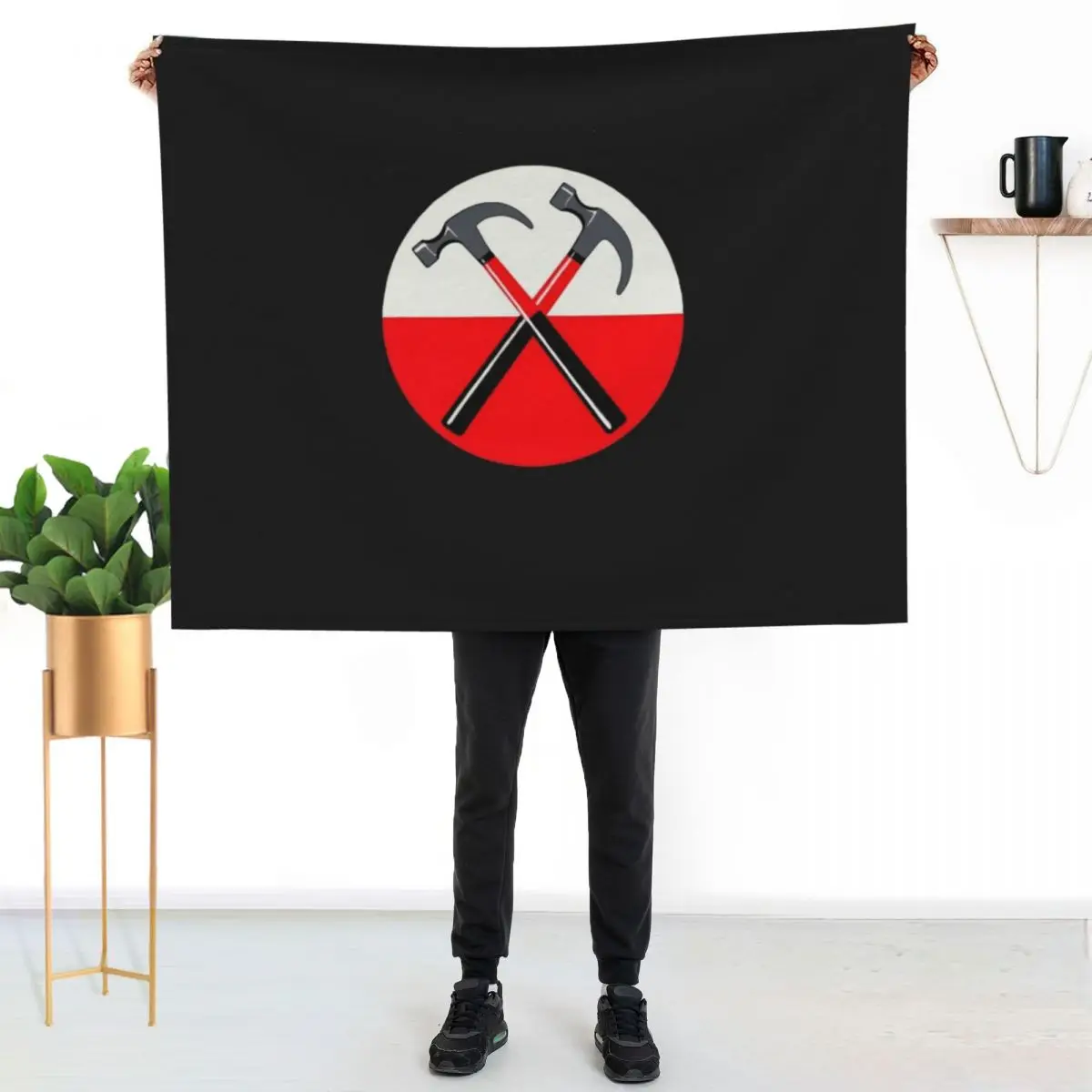

The Wall Hammers Throw Blanket Elegant Warm Throw Blanket for Hotel Home