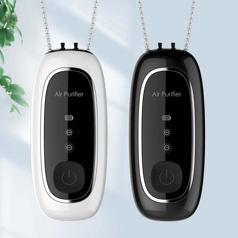 

Носимый очиститель воздуха, ожерелье, высокая эффективность, энергосбережение, отрицательные ионы, долговечный персональный портативный воздухоочиститель