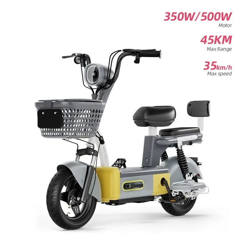 Zuimi High-end Hot Sale 35km/h Long Range Electric City Bike With Pedals For Adults Digital Smart Electric Scooter For Commute &