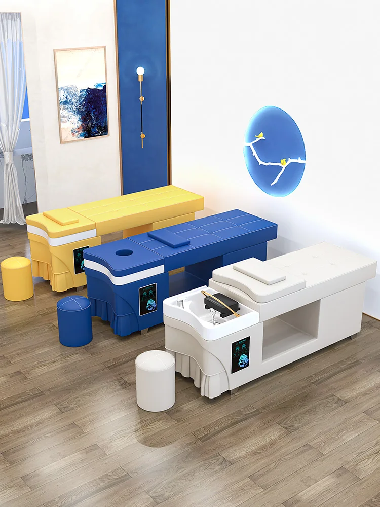 

Тайский шампунь для кожи головы, кровать, Парикмахерская, специальный салон красоты, парикмахерский салон, постоянная температура воды, циркуляция воды, фумигационная сеть