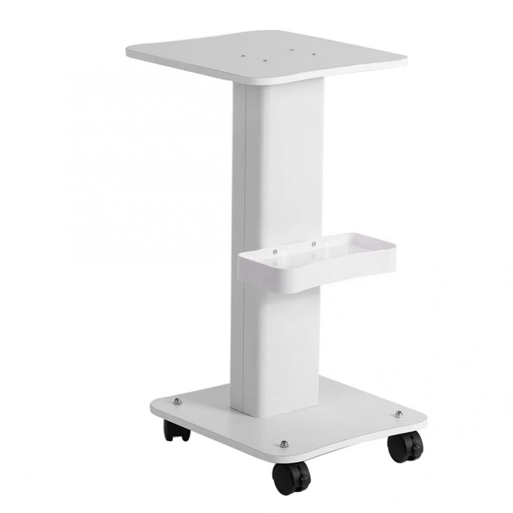 NEW ABS Beauty Salon Trolley Salon Auxiliary Cart With Wheels Use Pedestal Rolling Cart Wheel Aluminum Stand Salon Furniture