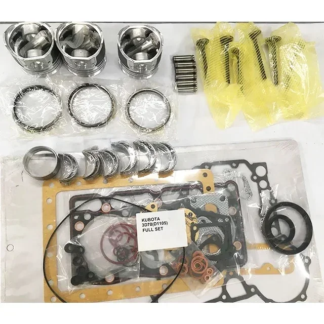 

Machinery Engine Parts D1105 Rebuild Kits For Kubota