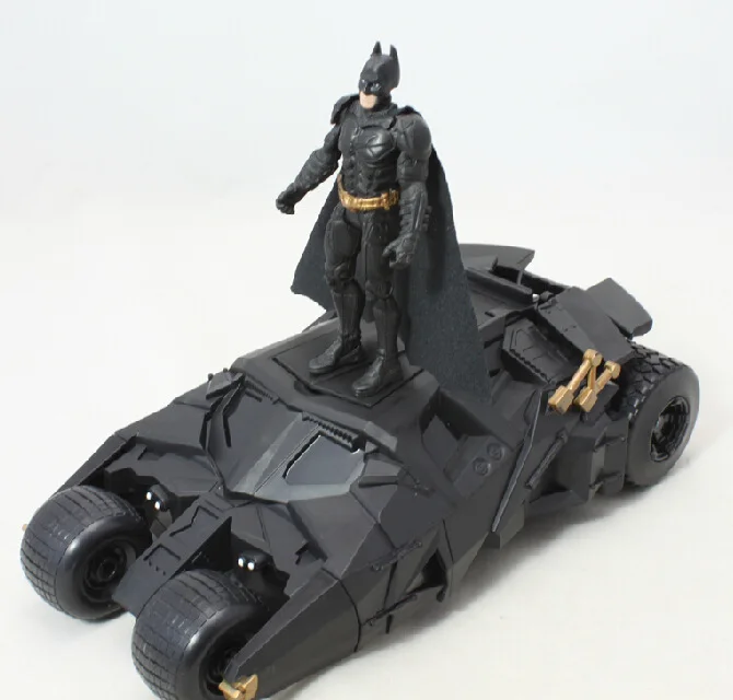 21cm car  bat Bruce Waynemobile Batmobile Tumbler PVC Action Figure Collectible Model Toy With Figure