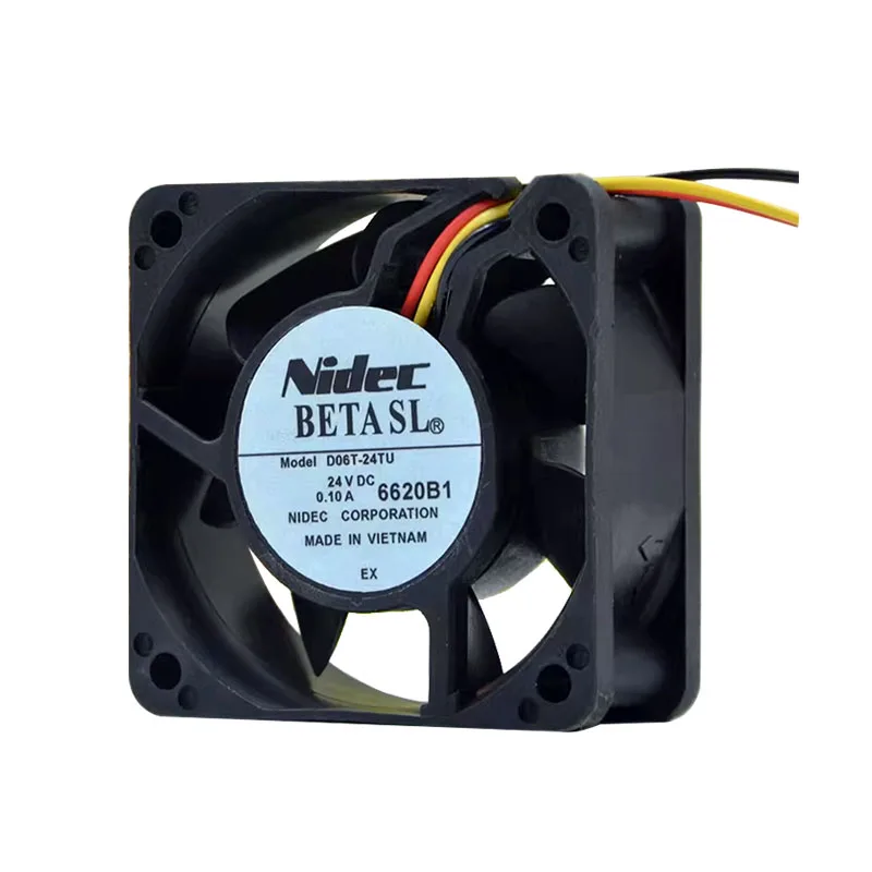 

НОВЫЙ ОРИГИНАЛЬНЫЙ D06T-24TU 24 В 0,10 А 6025 60*60*25 мм Радиатор охлаждающего вентилятора