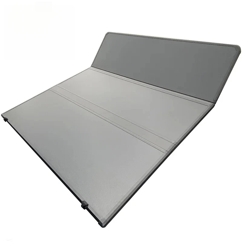

Custom Hard Tri Fold Tonneau Cover for tundra tacoma Hilux Vigo Revo F150 Ranger Truck Tonneau Covers