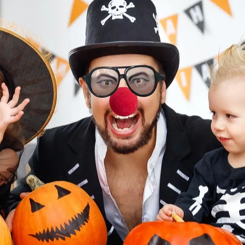 Nieuwigheid Bril Halloween Speelgoed Photo Booth Props Verjaardagsfeestje Grappige Bril Nep Nieuwigheid Gag Prank Eye Ball Joke Speelgoed Geschenken