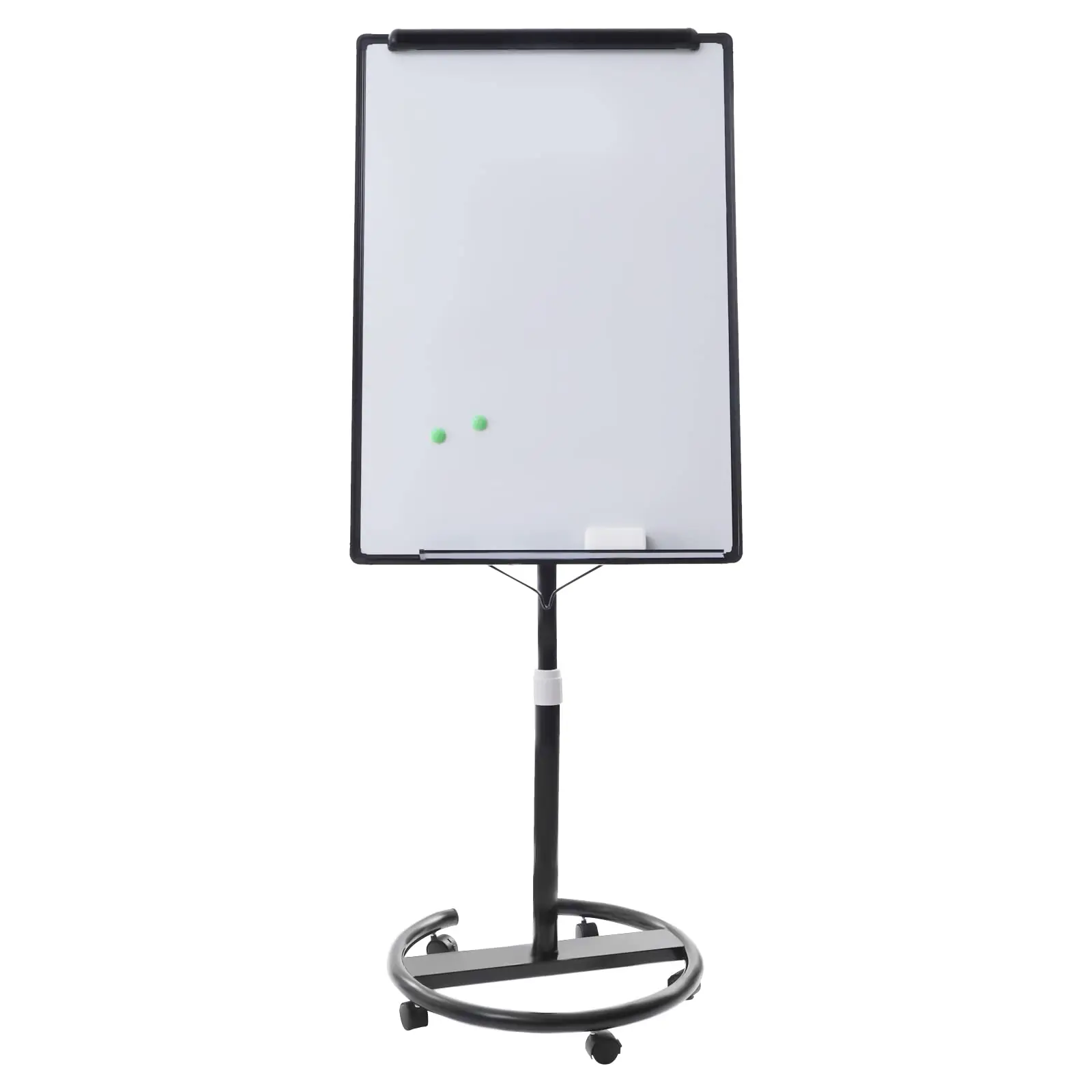 لوح مسح جاف متنقل، 40 × 28 بوصة، حامل سبورة بيضاء مغناطيسي محمول، حامل لوح أبيض قابل للتعديل