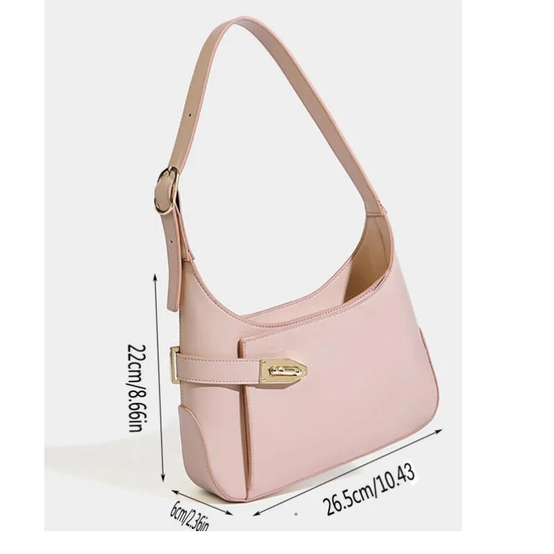 Letnie nowe torby na ramię torby damskie torba pod pachami czarna moda retro Trend koreański wypoczynek wszechstronne torby Crossbody torby