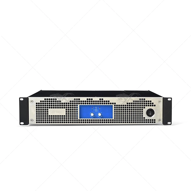 DF1800 مضخم طاقة احترافي عالي الطاقة 2x1800 وات