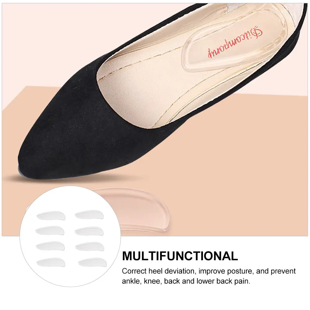

4 Pairs Orthopedic Pad Shoe Work Boot Insoles Pads Flat Foot Mat Shoes Feet Correcting of Orthotic